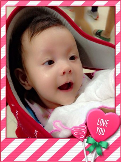 Con gái Amanda của vợ chồng Bích Huyền