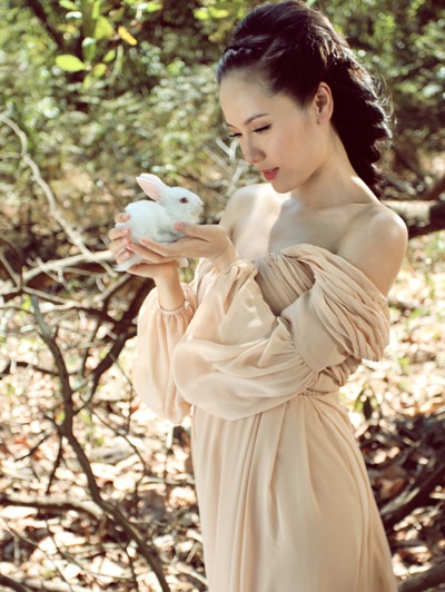 Phương Linh xinh đẹp như nữ thần