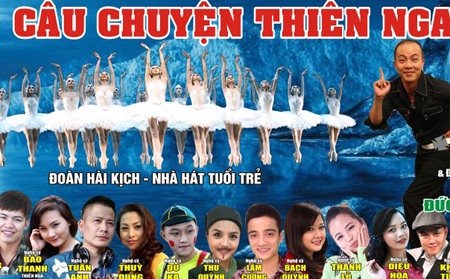 Đừng đùa cợt với thế giới nghệ thuật của trẻ thơ - 1 Băng rộn quảng cáo cho Câu chuyện thiên nga