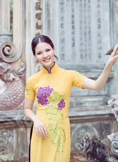 Hoa hậu mong công việc MC sẽ ngày càng tốt hơn.