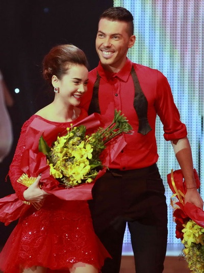 Năm nay, Tisho vào chung kết với Yến Trang