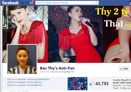 Nghệ sỹ méo mặt trước những trang antifan