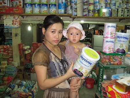 Sữa Physiolac không nhập nguyên liệu từ New Zealand