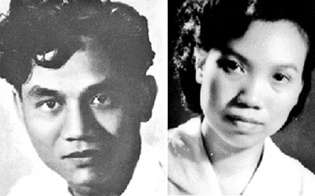 NSND Bạch Diệp thời trẻ và nhà thơ Xuân Diệu