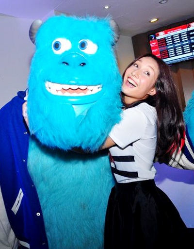 Anna Trương bày tỏ sự thích thú với... quái vật và bộ phim hoạt hình