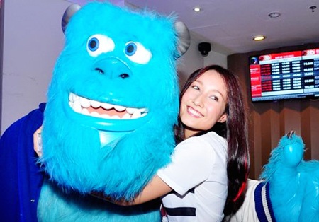 Anna Trương bày tỏ sự thích thú với... quái vật và bộ phim hoạt hình
