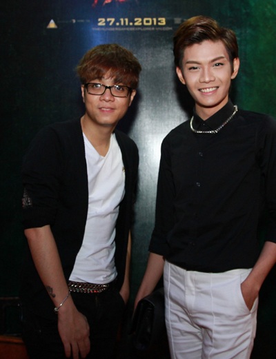 Bùi Anh Tuấn và Bá Lộc của đội Hồ Ngọc Hà tại The Voice 2012