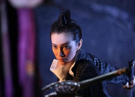 Lý Băng Băng giả trai trong bộ phim Địch Nhân Kiệt chi Thông thiên đế quốc