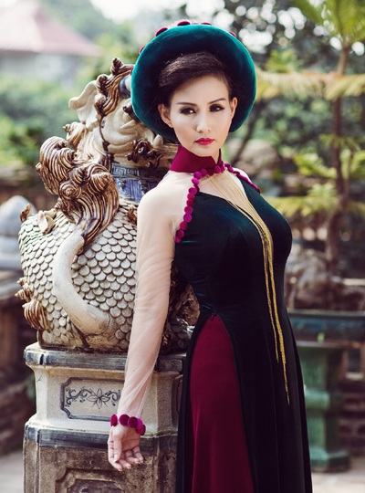Hoa hậu Quý bà châu Á khoe sắc trong áo dài cung đình - 6 H.H