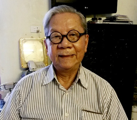 Từ “máu trộn bùn non” đã cất lên những giai điệu anh hùng - 1 Nhạc sỹ Hoàng Vân hiện tại- 84 tuổi (ảnh: Hương Ngân)