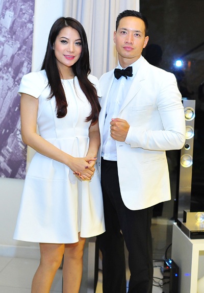 Nam diễn viên Kim Lý và diễn viên Trương Ngọc Ánh