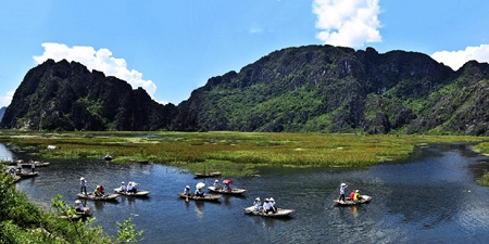 Bến Vân Long, Ninh Bình (ảnh: Thúy Hồng)