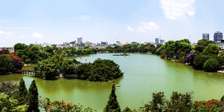 Hồ Hoàn Kiếm- Hà Nội, Ảnh: Thúy Hồng