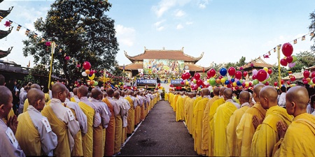 Chùa Vĩnh Nghiêm (TpHCM)- Ảnh: Nguyễn Thịnh