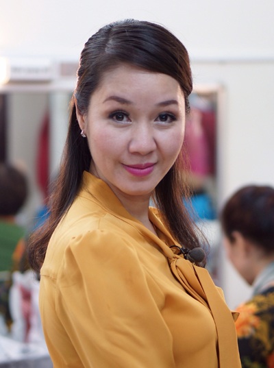 Mai Huê tại sự kiện tối qua tại Hà Nội