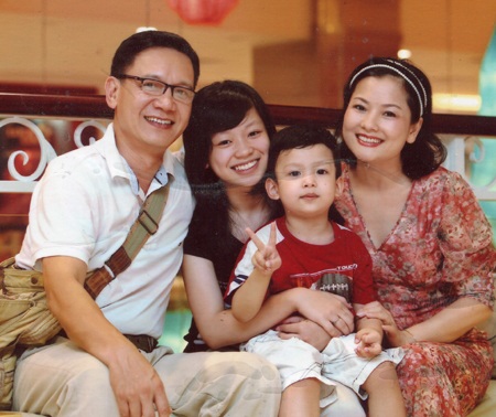 Mái ấm bình yên của Phạm Cường - Thu Quế