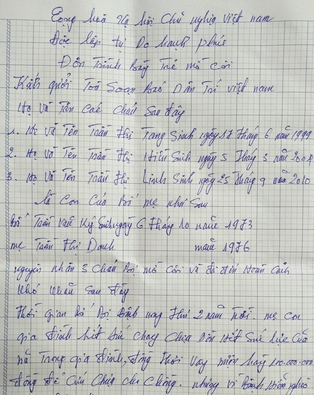 Ám ảnh ánh mắt thơ dại của ba đứa bé mồ côi cả cha lẫn mẹ - 6