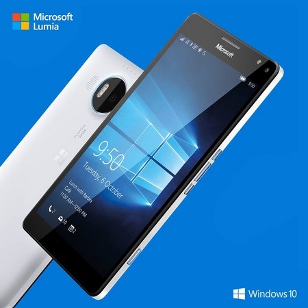 Microsoft trình làng bộ đôi smartphone Lumia 950 cao cấp và Lumia 550 giá rẻ - 1 Lumia 950 XL là chiếc smartphone có cấu hình mạnh mẽ nhất hiện nay của Microsoft