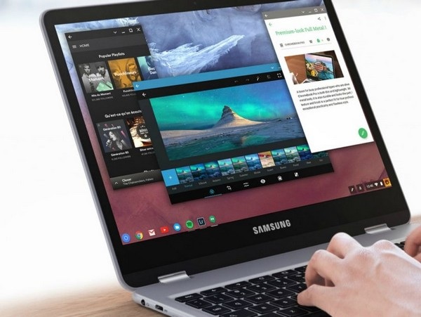 Samsung ra mắt laptop hỗ trợ viết S-Pen - 3 Chromebook Pro hoạt động trên nền tảng Chrome OS nên không đòi hỏi một cấu hình quá mạnh để hoạt động