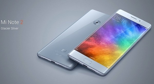 Xiaomi ra cặp smartphone màn hình cong, Mi Note 2 là bản sao của Note7 - 1 Xiaomi Mi Note 2 sở hữu thiết kế bên ngoài với nhiều nét tương đồng Galaxy Note7 của Samsung