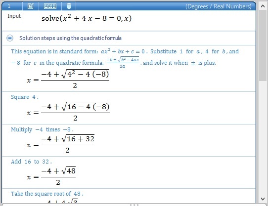 Microsoft Mathematics - phần mềm miễn phí hỗ trợ dạy và học toán cực hay - 3