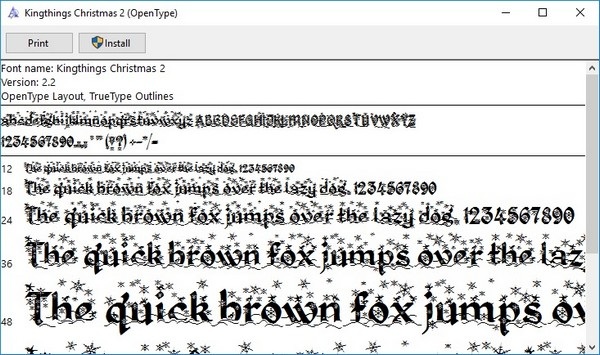Bộ sưu tập font chữ theo phong cách Giáng sinh độc đáo - 2 Bộ sưu tập font chữ theo phong cách Giáng sinh độc đáo - 2