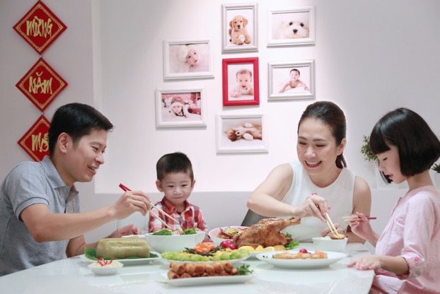 Cùng MC Thanh Thảo dọn bếp đón Tết - 5 Những bữa ăn đón xuân cùng gia đình của MC Thanh Thảo