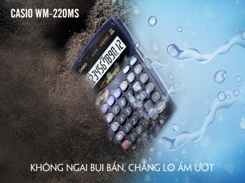 Dòng máy tính cầm tay nào thuộc dạng “nồi đồng cối đá” nhất hiện nay? - 2 WM-220MS nhận được sự hài lòng và đánh giá cao của người dùng