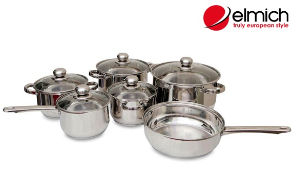 Nồi chảo inox Elmich – quà Tết sang trọng, chất lượng và nhiều ưu đãi - 2 Nồi, chảo inox Elmich thiết kế sang trọng, chất lượng cao cấp nhưng có mức giá thành hợp lý