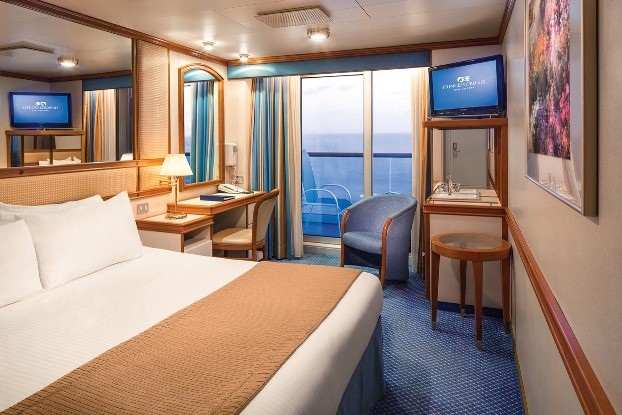Khám phá Địa Trung Hải từ du thuyền Princess Cruises - 5 Phần lớn các phòng ngủ của du thuyền Princess Cruises đều thiết kế ban công riêng