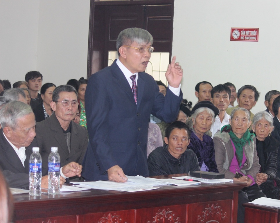 Đại diện phía dòng họ Trần tộc Đông A không đưa ra được bất cứ bằng chứng nào minh chứng nhà ông Hân là nhà thờ họ