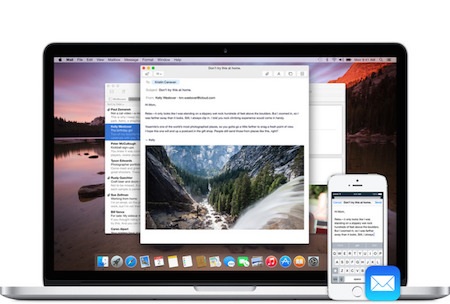 Kết nối iPhone với Mac OS X Yosemite thế nào? - 1 Kết nối iOS 8 với Mac OS X 10.10 có mục đích gì?