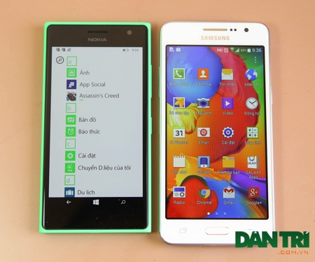 Đánh giá nhanh Lumia 730 và Samsung Galaxy Grand Prime - 5 Đánh giá nhanh Lumia 730 và Samsung Galaxy Grand Prime