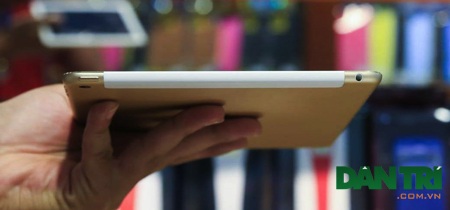 Đập hộp iPad Air 2 xách tay tại Việt Nam - 6 Với độ mỏng 6,1 mm, trở thành chiếc tablet mỏng nhất hiện nay