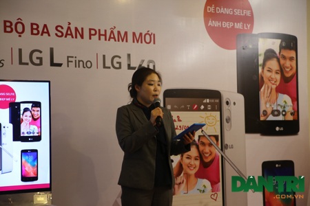 Đại diện LG Việt Nam giới thiệu 3 dòng sản phẩm smartphone mớ