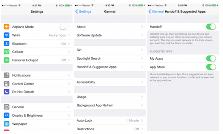 Kết nối iPhone với Mac OS X Yosemite thế nào? - 4 Kết nối iOS 8 với Mac OS X 10.10 có mục đích gì?