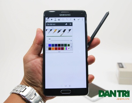 Bút S Pen được cải tiến khá nhiều