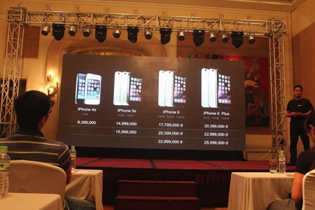 Apple kín tiếng về kế hoạch tấn công thị trường Việt Nam - 5 Đại diện FPT Trading chính thức công bố giá bán iPhone 6/6 Plus