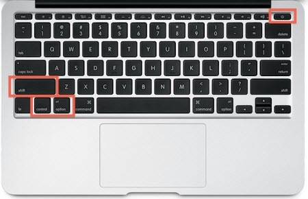 Khắc phục lỗi màn hình đen trên Mac OS X - 2 Sau đó nhả tất cả các phím nói trên cùng một lúc, máy Mac
sẽ khởi động như bình thường