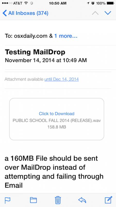 Tuyệt chiêu gửi file dung lượng lớn trên Mac OS X với Mail Drop - 3 Tuyệt chiêu gửi file dung lượng lớn trên Mac OS X với Mail Drop
