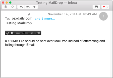Tuyệt chiêu gửi file dung lượng lớn trên Mac OS X với Mail Drop - 4 Tuyệt chiêu gửi file dung lượng lớn trên Mac OS X với Mail Drop
