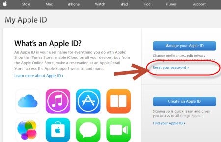 Hướng dẫn thiết lập lại mật khẩu Apple ID