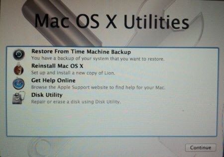 internet recovery mac os 2009