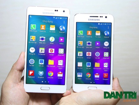 Samsung bắt đầu bán smartphone vỏ kim loại Galaxy A tại Việt Nam - 16 Chạy trên nền tảng Android 4.4 KitKat
