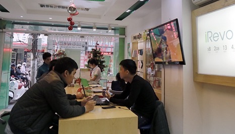 Một số khách hàng cảm thấy may mắn khi mua được những chiếc iRevo cuối
cùng