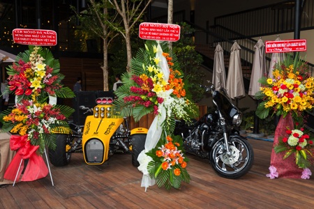 Tín đồ Harley-Davidson hội ngộ tưng bừng tại TPHCM - 4 Di chuyển đến địa điểm diễn ra buổi tổ chức sinh nhật hoành tráng lần thứ 6 của hội