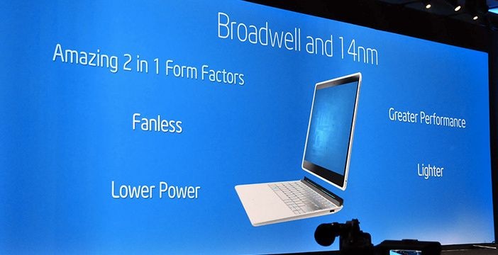 Intel tung ra thế hệ Core thứ 5 tại CES 2015 - 1 Intel tung ra thế hệ Core thứ 5 tại CES 2015