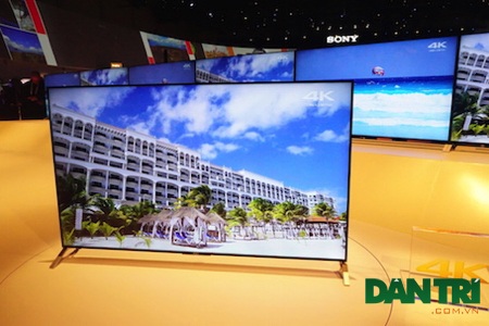 5 mẫu TV 4K hình ảnh đẹp nhất hiện nay - 2 Bravia X90C là mẫu TV 4K chủ đạo của Sony trong năm 2015 với khả năng hiển thị hình ảnh sáng nét