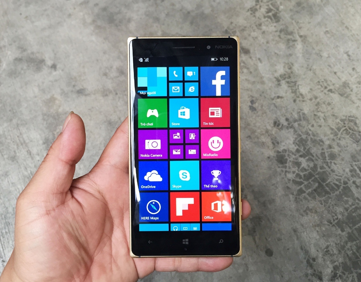 Cận cảnh Lumia 830 phiên bản đặc biệt tại Việt Nam - 16 Máy khởi chạy nền tảng Windows Phone 8.1