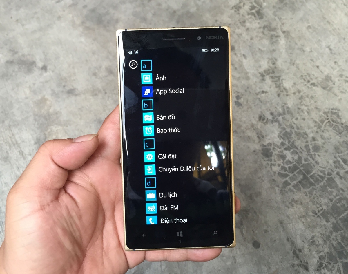 Cận cảnh Lumia 830 phiên bản đặc biệt tại Việt Nam - 17 Với bản cập nhật Lumia Denim mới nhất.